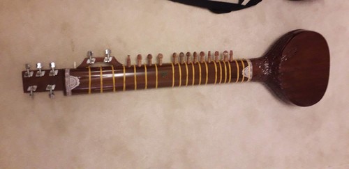 Electric sitar with case - electric,