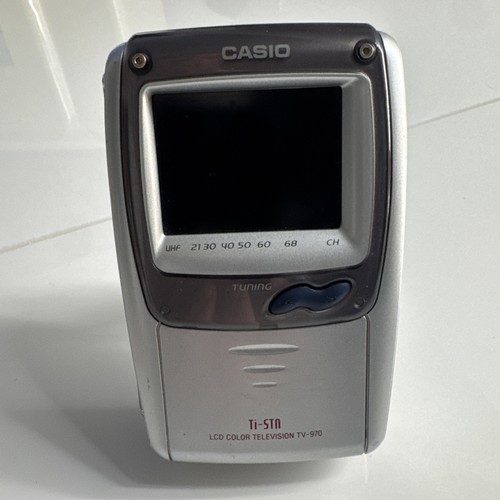 Casio 970 portable lcd - tv-970, tv