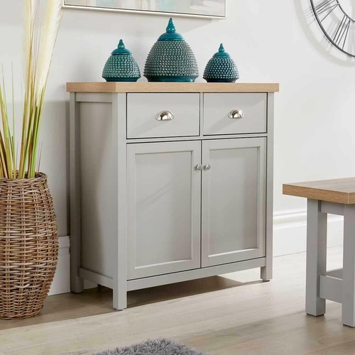 Grey oak sideboard door - sideboard, 2