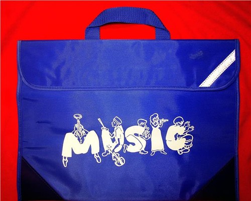 Music bag macpac blue - music,