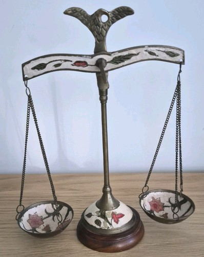 Vintage indian brass balance - brass,