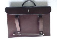 Mackintosh × Swaine Adeney Brigg leather briefcase