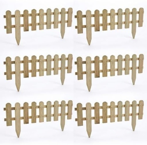 Pack wooden garden border - pack, of