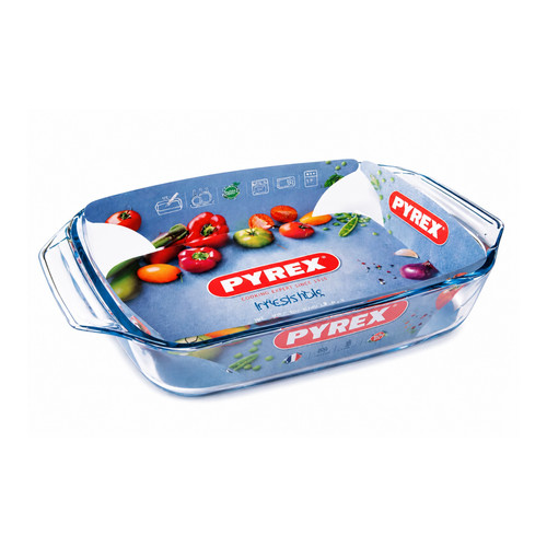 Large pyrex glass oven dish - pyrex,