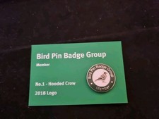 Bird Pin Badge Group Member