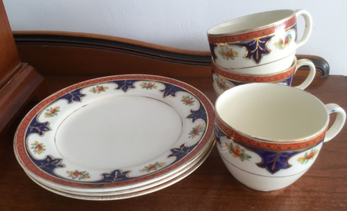 Vintage corona ware - floral, x