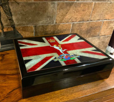Royal Signals Regiment Premium Military Medals and Memorabilia Box, Great Gift