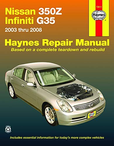 Shop manual nissan 350z - shop,
