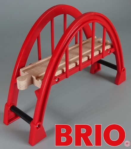 Brio arched bridge piece - bridge,