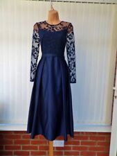 COAST ODETTA NAVY SHEER TULLE