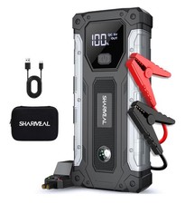 SHARMEAL 5000A Car Jump Starter Power Pack 12V Car Battery Booster - RRP £50!