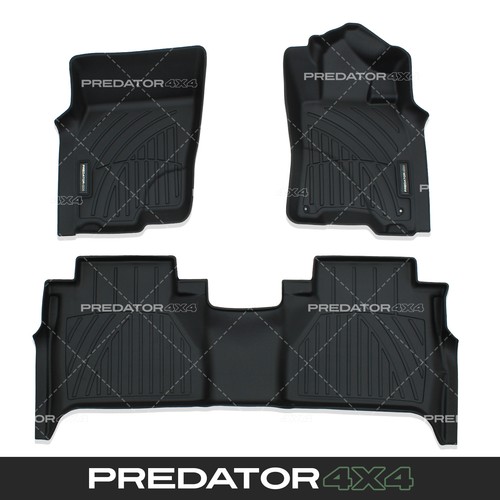 Front rear floor - front, mats