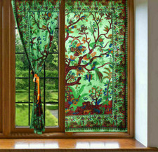 Rod Pocket Tree Of Life Window