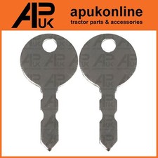 2x Ignition Switch Key Starter for Fordson Super Dexta Power Major Tractor
