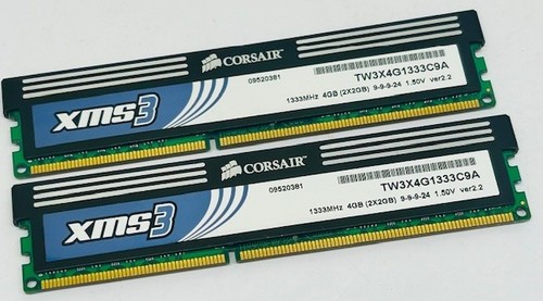 8gb corsair xms3 - (2x4gb),