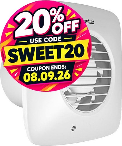 Xpelair simply silent dx100bs - xpelair,