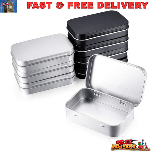 8pcs tins containers metal - tins,