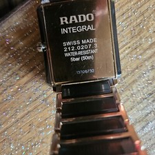 Rado watch bracelet 