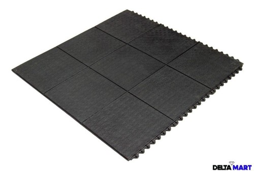Interlocking rubber floor mats - interlocking,