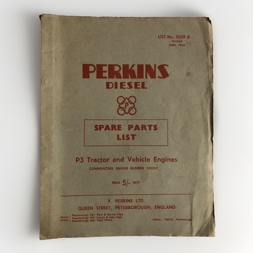 Perkins tractor diesel - tractor, &