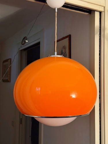 Harvey guzzini rare 70s orange - guzzini,