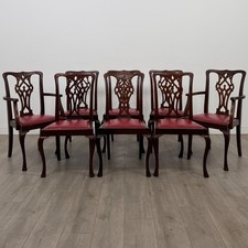 Antique 19th Century Set Of 8