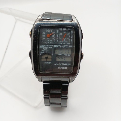Citizen ana digi - ana-digi-temp, black