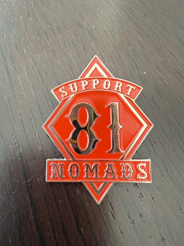Support nomads hamc pin - 81,
