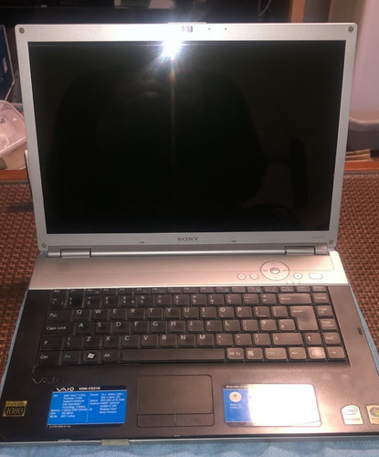 Sony vaio vgnfz21e core2duo - vaio,