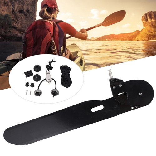 Canoe rudder aluminium - aluminium, alloy