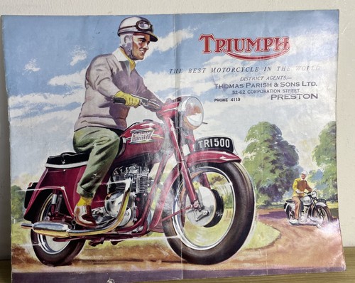 1958 triumph motorcycles - 1958,