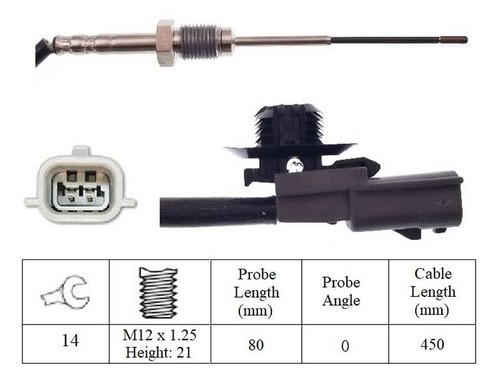 Dpf exhaust temperature sensor - dpf,