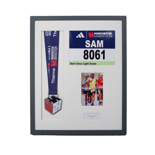 Personalised medal display - personalised,