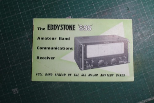 The eddystone 888 amateur - eddystone,