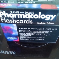 Rang And Dales Pharmacology Flash Cards Updated Edition 