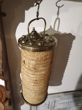 Antique brass paper lantern