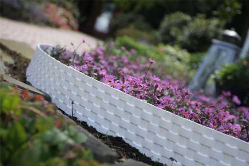 Rattan effect garden lawn - rattan,