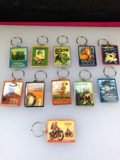 Key Ring Robert Opie Collection Steel Nostalgia Advertising Multi Listing New 