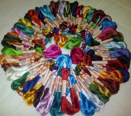 Skeins large silk stranded - 50,