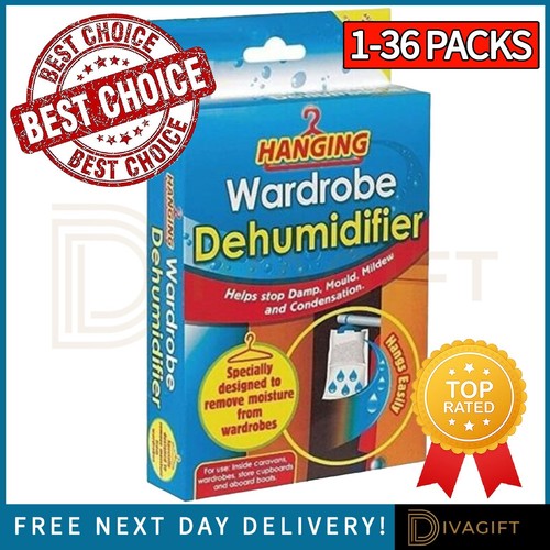 Hanging wardrobe dehumidifier - hanging,