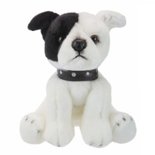 Staffordshire Soft Toy White