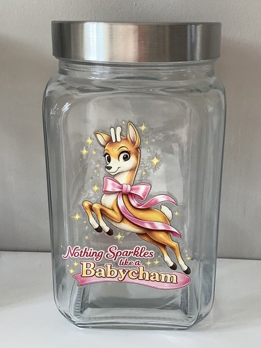 Babycham style glass - bar, ~