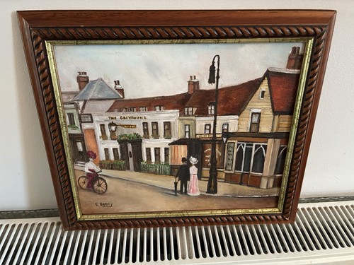 Original oil painting carol - oil, by