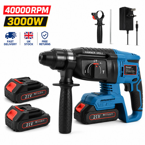 21v cordless drill sds plus - 21v,