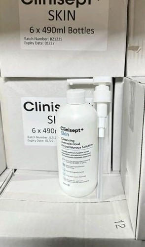 Clinisept skin present - skin, +present