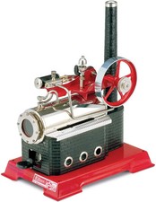Wilesco D14 Stationary Steam Engine Compact Low Noise With Smoking Chimney