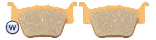 Brake disc pads - rear, for
