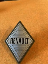 vintage renault emblem car