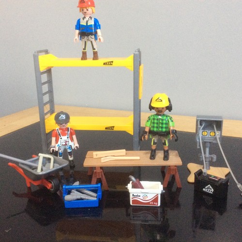 Playmobil city action - city, scaffold