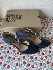 Clarks Women's Navy Blue